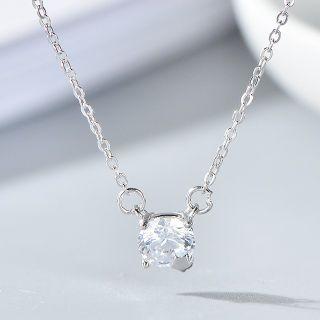 Sterling Silver Necklace Silver - 925 Silver