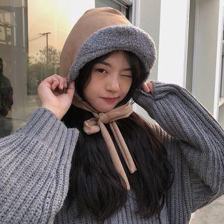 Reversible Faux Suede Trapper Hat