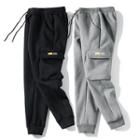 Fleece-lined Cargo Sweatpants