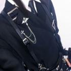 Chained Harness Belt Black - One Size