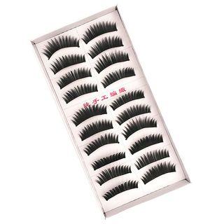 Set Of 10 Pairs: False Eyelash #1028
