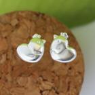 Chick 925 Sterling Silver Stud Earring 925 Silver - Silver - One Size