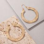 Hoop Earring 20326 - 1 Pair - Gold - One Size