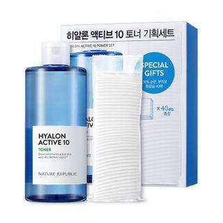 Nature Republic - Hyalon Active 10 Toner Set 41 Pcs