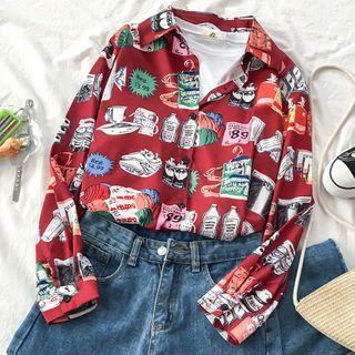 Drink Print Shirt