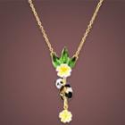 Panda Necklace Gold - One Size