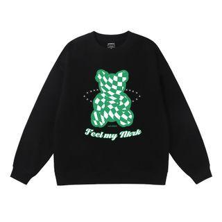 Bear Print Sweatshirt (various Designs)