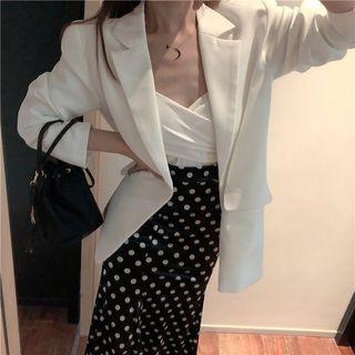 Dotted Midi Mermaid Skirt Dotted - One Size