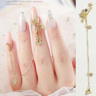 Chain Rhinestone Nail Art Decoration