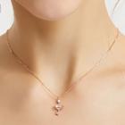 Planet Necklace S925 - Planet - Rose Gold - One Size