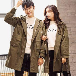 Couple Matching Zip-up Parka