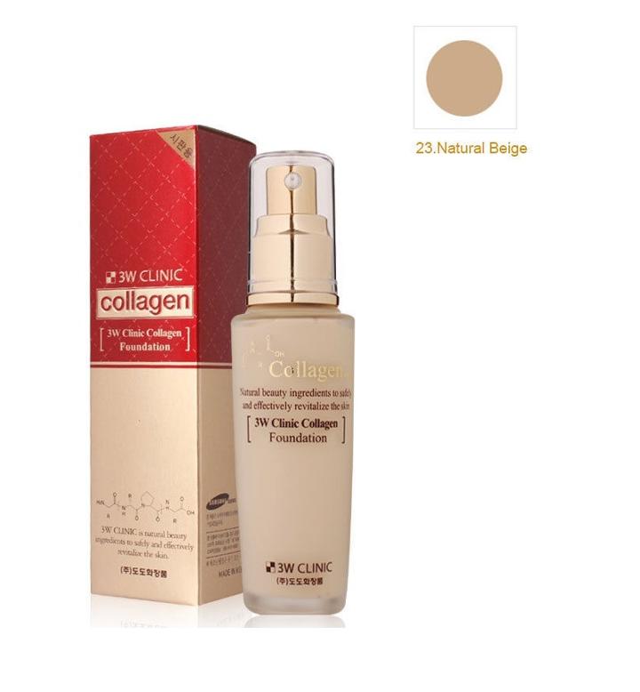 3w Clinic - Collagen Foundation (#023 Natural Beige) 50ml