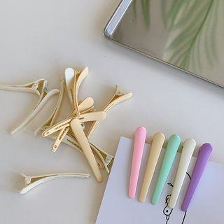Plain Plastic Hair Clip / Set