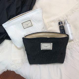 Textured Zip Pouch