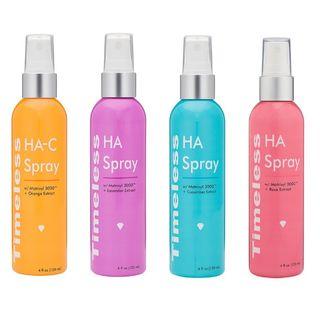 Timeless Skin Care - Hyaluronic Acid With Matrixyl 3000 Spray, 4oz (4 Types)