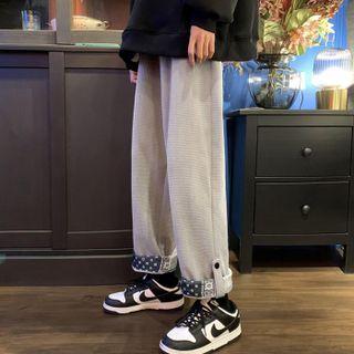 Paisley Print Loose Fit Pants