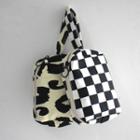 Patterned Canvas Makeup Pouch