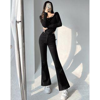 Butt-lifting Boot-cut Jeans