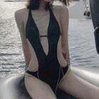 Deep V Swimsuit