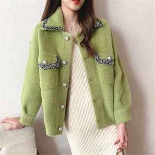 Knit Button Coat