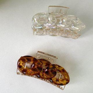 Chunky Chain Acetate Hair Clamp