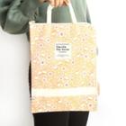 Floral Zip File Bag
