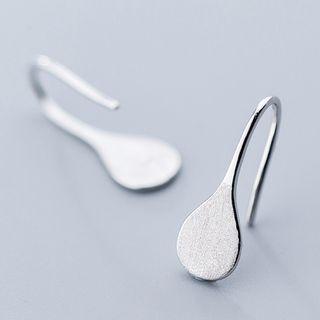Waterdrop 925 Sterling Silver Pull Through Earring