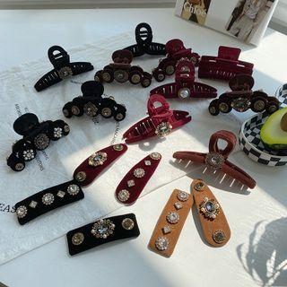 Plain Hair Claw / Rhinestone Hair Claw (various Designs)