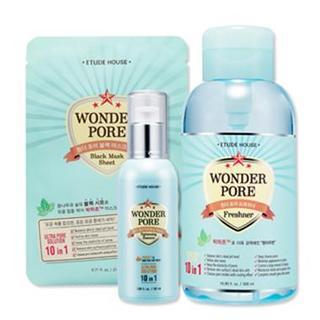 Wonder Pore Special Set : Freshener 500ml + Essence 50ml + Mask Sheet 1pc