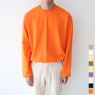 Crew-neck Boxy T-shirt In 9 Colors