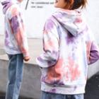 Couple Matching Printed Hoodie / Straight-cut Jeans