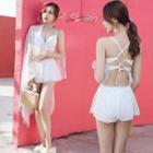 Set: Mesh Panel Bikini + Cover Up