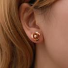 Set Of 6 Pairs: Earring 01 - Set - 11581 - Gold - One Size