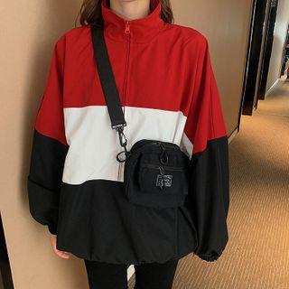 Color Panel Zip Jacket / Pullover