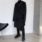 Asymmetric Single-breasted Jacket