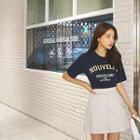 Banded-waist Cargo-pocket Skirt