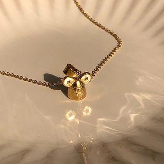 Rat Pendant Necklace 1 Pc - One Size