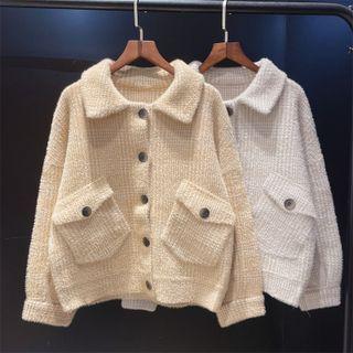 Dual-pocket Long-sleeve Jacket