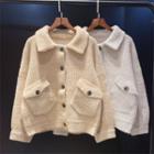Dual-pocket Long-sleeve Jacket