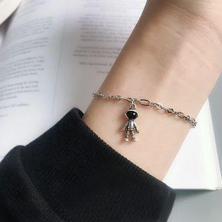 Astronaut Bracelet 925 Silver - As Shown In Figure - One Size