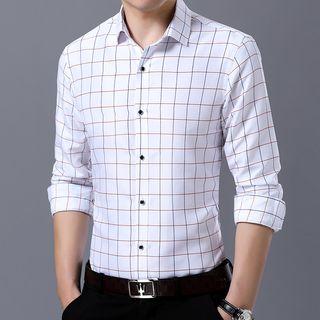 Pattern Dress Shirt