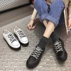 Couple Matching Lace-up Canvas Shoes