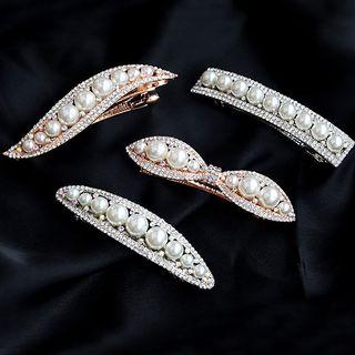 Faux Pearl Hair Clip (various Designs)