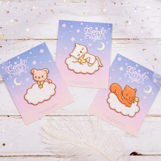 Animal Embroidered Applique Patch / Brooch (various Designs)