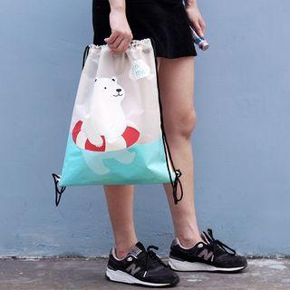 Printed Drawstring Bag