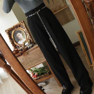 Set: Waist Chain + Straight Leg Pants