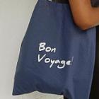 Lettering Lightweight Shopper Bag  Blue - One Size