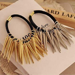 Metal Fringed Hair Tie Random - One Size