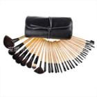 Set Of 32: Makeup Brush + Pouch