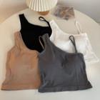 Padded Asymmetrical Camisole Top